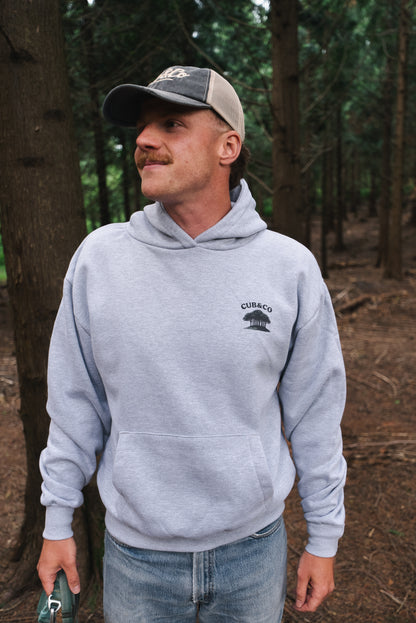 Coming Home Heavyweight Hoodie- Heather Grey