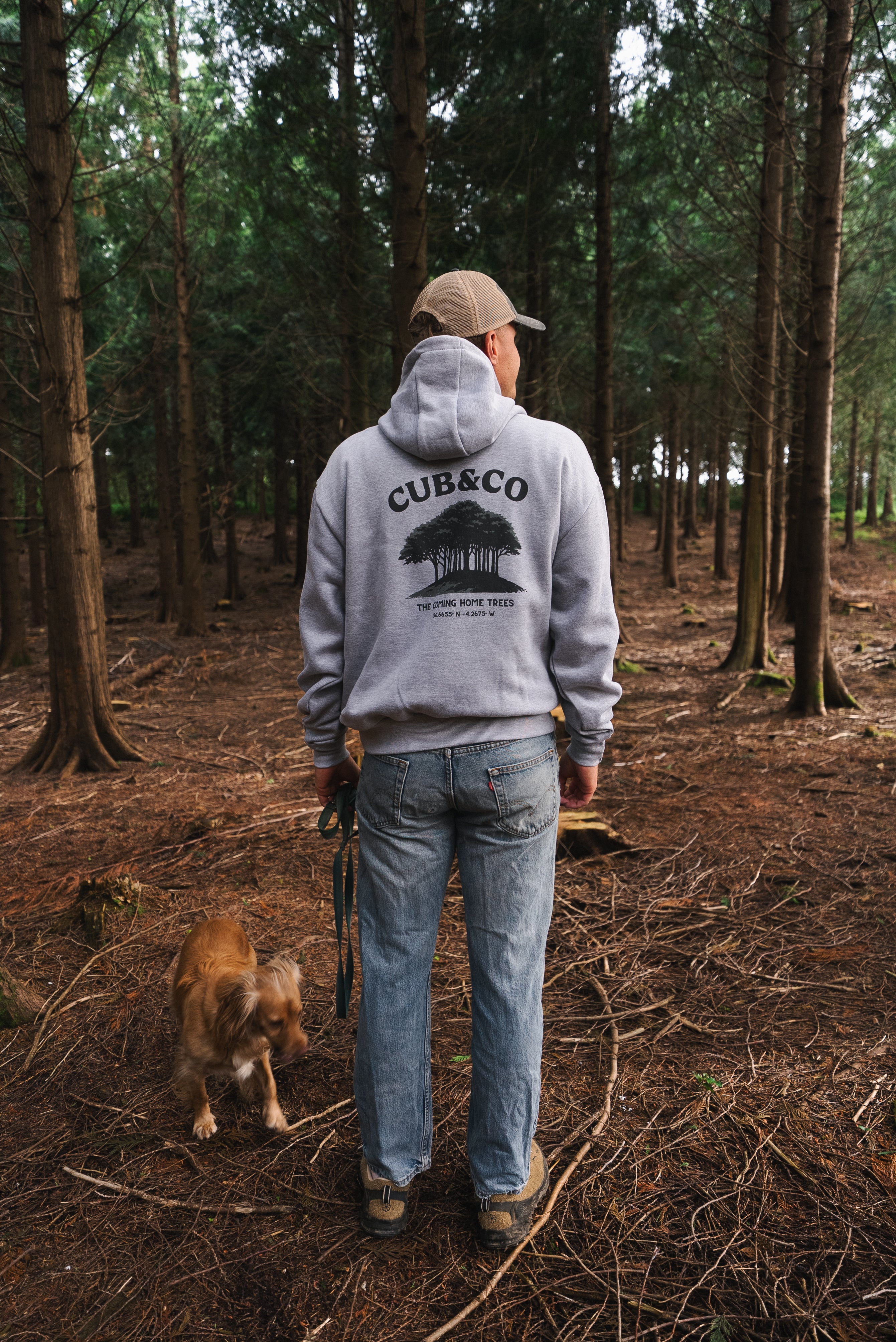 Coming Home Heavyweight Hoodie- Heather Grey