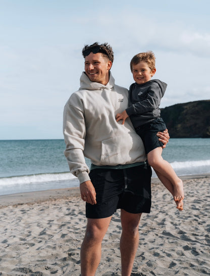 Kids 3 Tier Slate Grey Hoodie