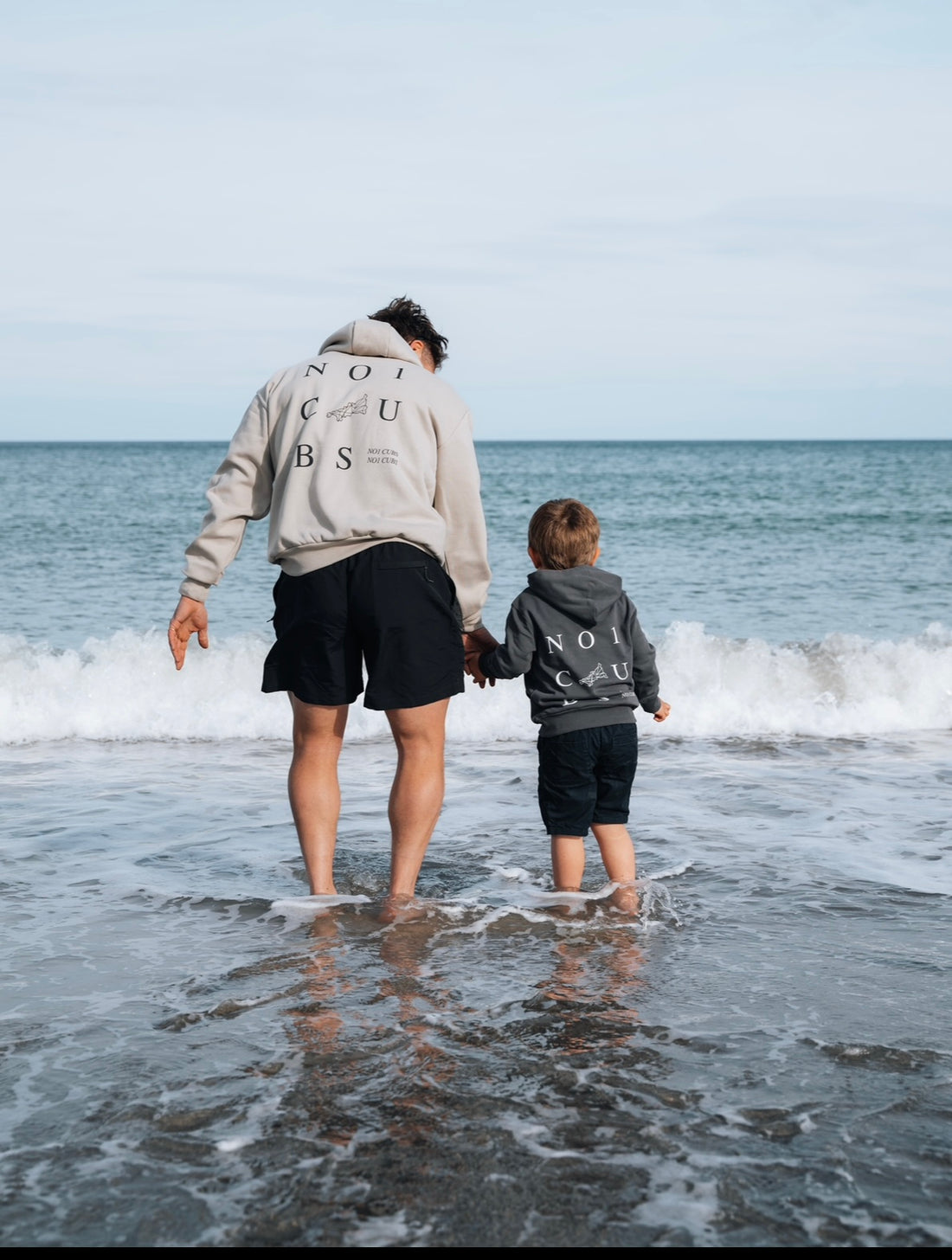 Kids 3 Tier Slate Grey Hoodie