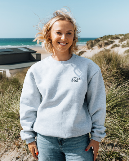 Bear Essentials Heavyweight Sweatshirt - Grey