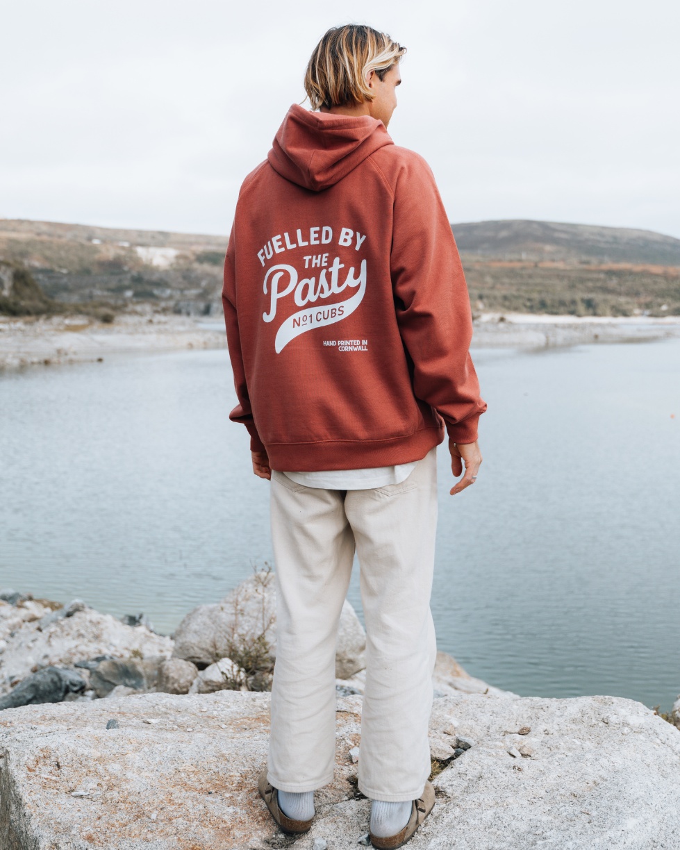 Pasty Burnt Orange Hoodie 