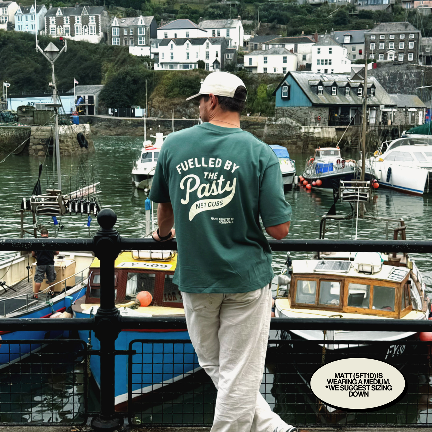 Pasty Heavyweight Box T-Shirt - Emerald Green