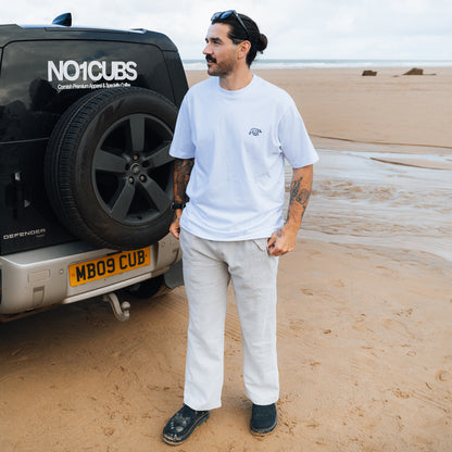 Bear Essentials Heavyweight Relaxed T-Shirt - White