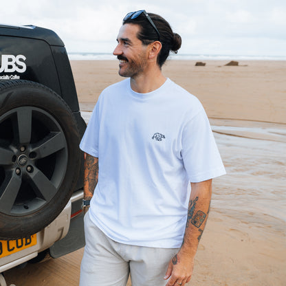 Bear Essentials Heavyweight Relaxed T-Shirt - White