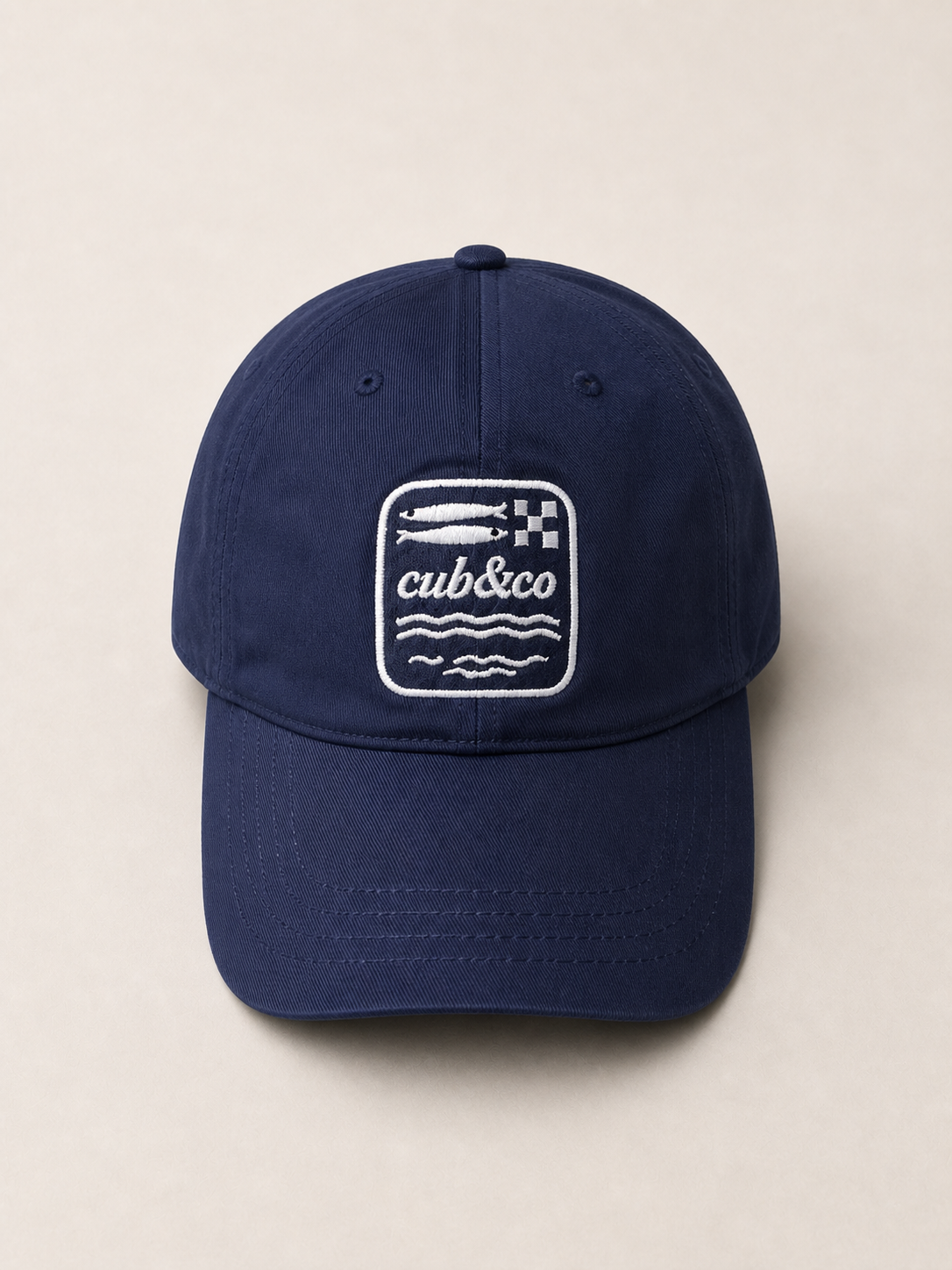 Cub&amp;Co Fish Baseball Cap