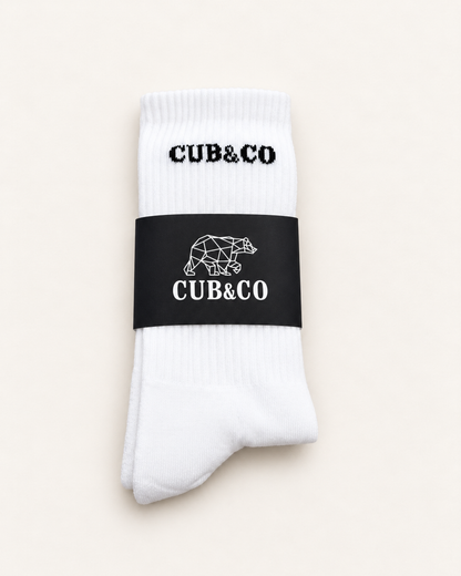 Cub&amp;Co Socks - White