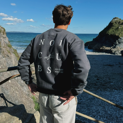 3 Tier Heavyweight Sweatshirt - Slate Grey