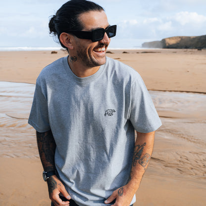Bear Essentials Heavyweight Relaxed T-Shirt - Grey