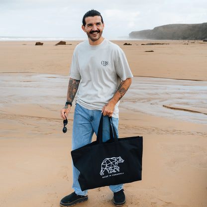 Coffee Club Heavyweight Washed T-Shirt - Cream