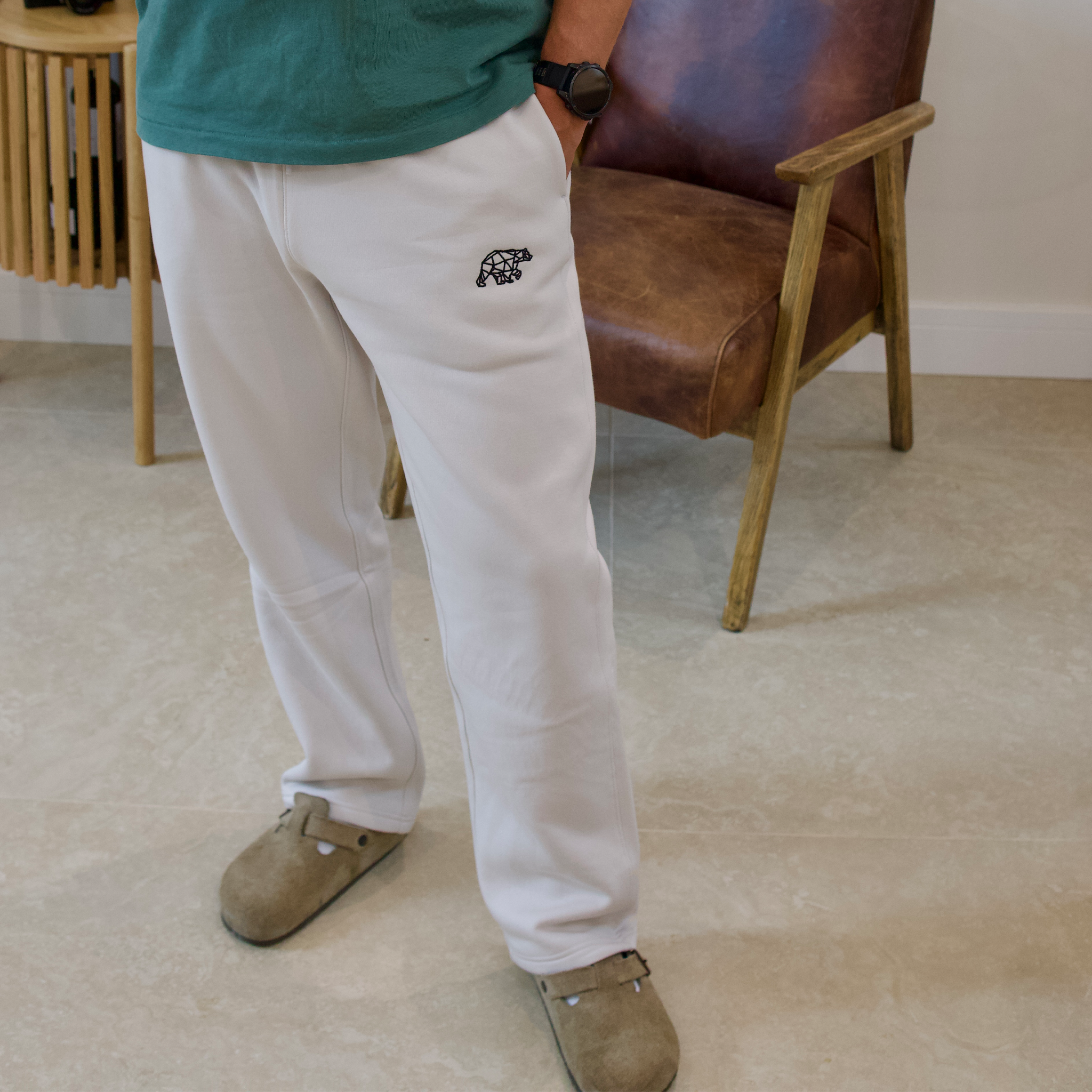 Polybear Cornish Cream Straight Leg Jogger