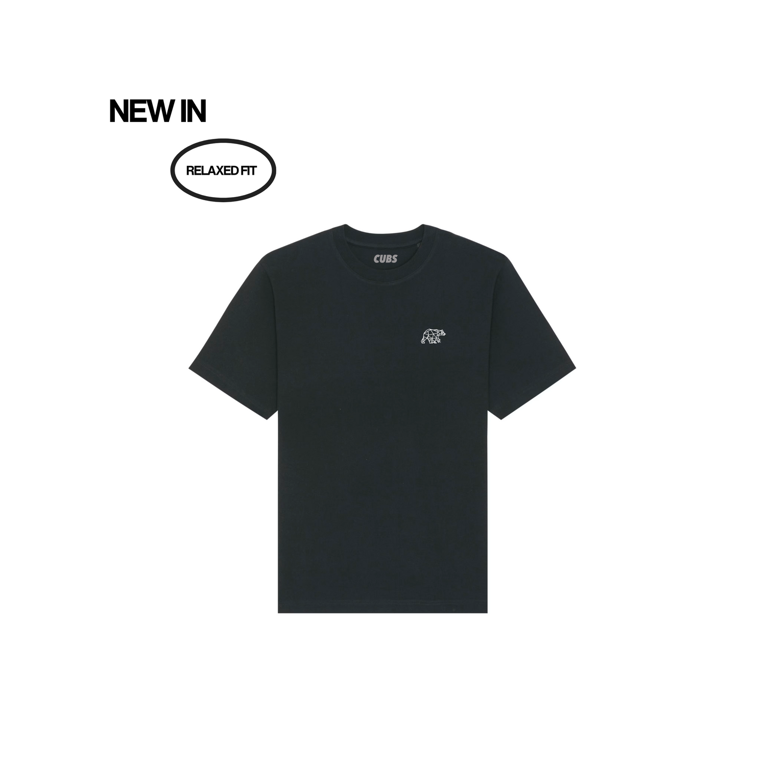 Bear Essentials Heavyweight Relaxed T-Shirt - Black