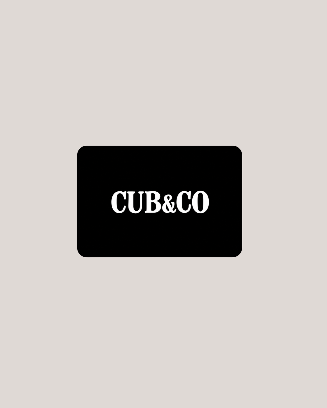 Cub&amp;Co Gift Card