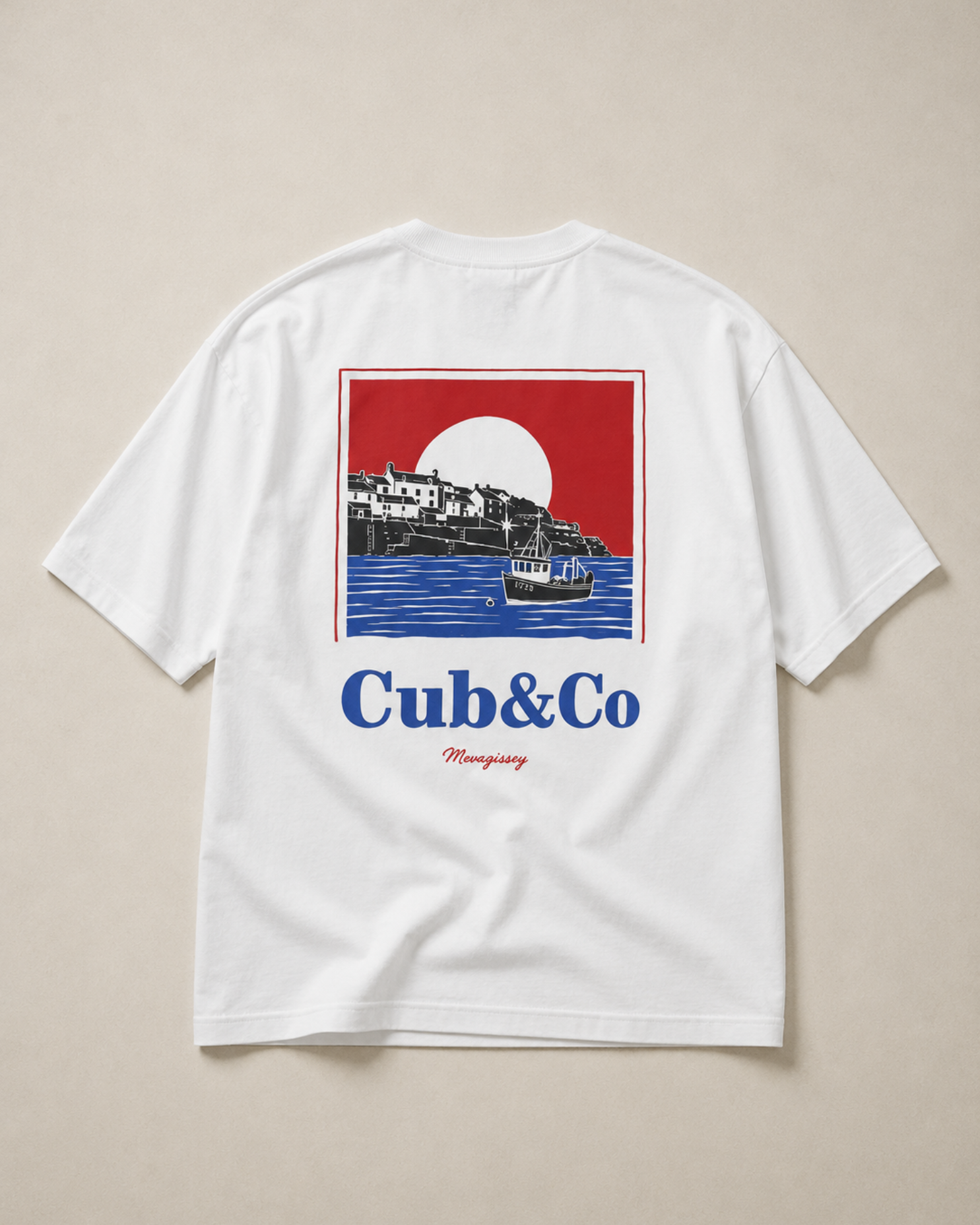 Habour Heavyweight Box T-Shirt – White