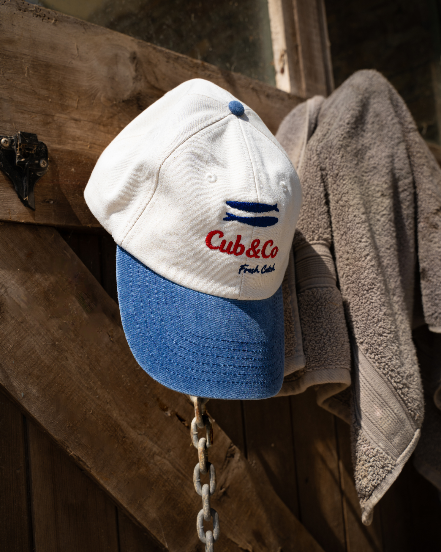 Cub&amp;Co Fresh Catch Baseball Cap